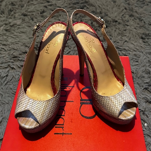 Julia Haart - Pink python platform shoe. Size ‘40’ Good condition. - Picture 5 of 8